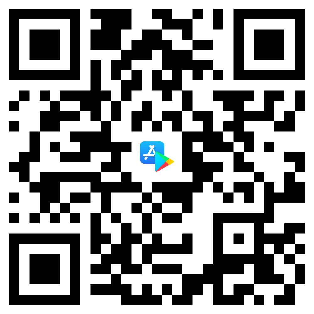 QR code to download Wanderinga from the App Store or Play Store